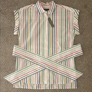 J.Crew Multicolor Striped Shirt
